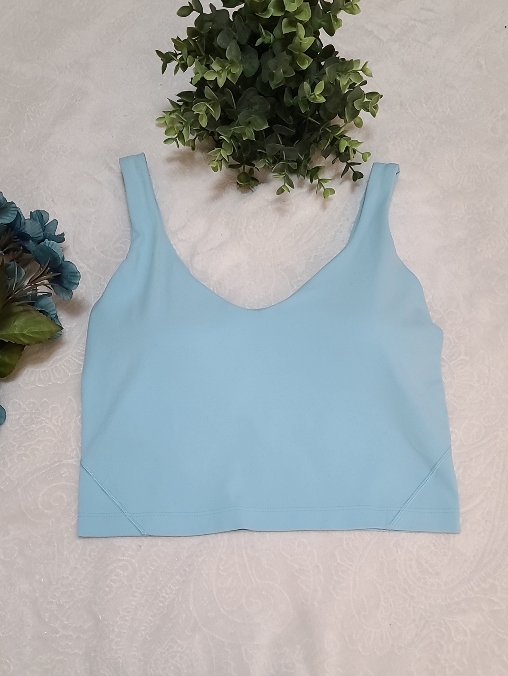 Lululemon Align Crop Tank Light Sky Blue Pastel